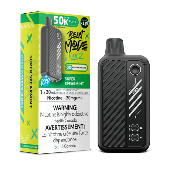FLAVOUR BEAST MAX 2 </BR> SPEARMINT ICED