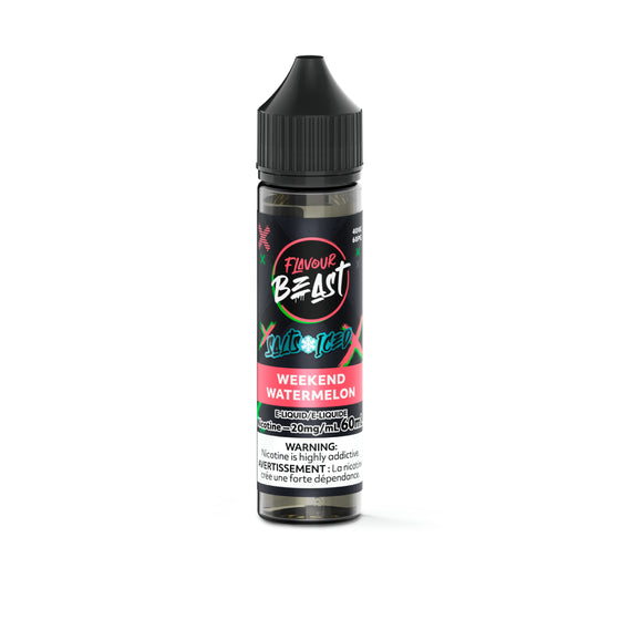 FLAVOUR BEAST SALT 60ML  </BR> WATERMELON ICED