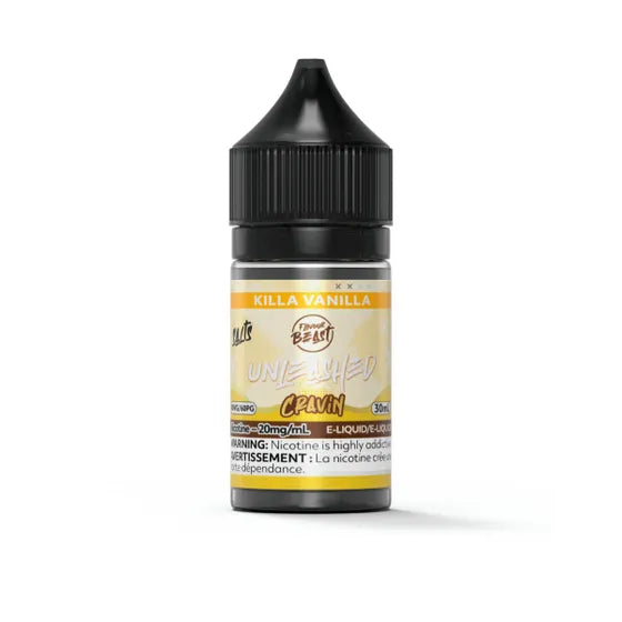 FLAVOUR BEAST SALT </BR> CRAVIN KILLA VANILLA