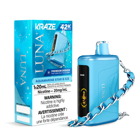 KRAZE LUNA </BR> AQUAMARINE STAR B ICE
