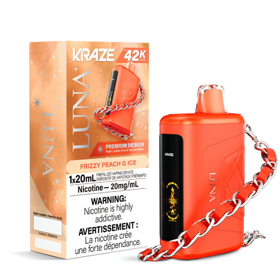 KRAZE LUNA </BR> FRIZZY PEACH G ICE