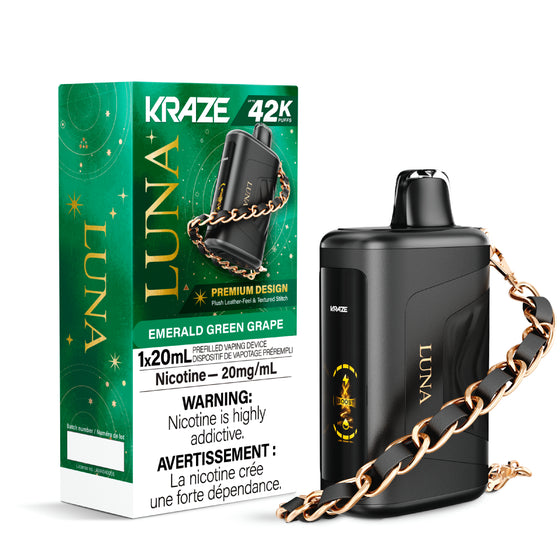 KRAZE LUNA </BR> EMERALD GREEN GRAPE