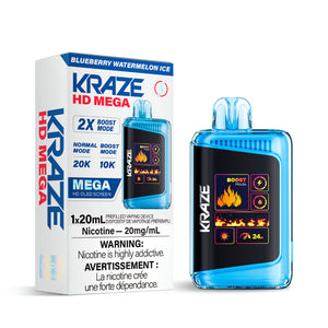 KRAZE HD MEGA </BR> BLUE WATERMELON ICE