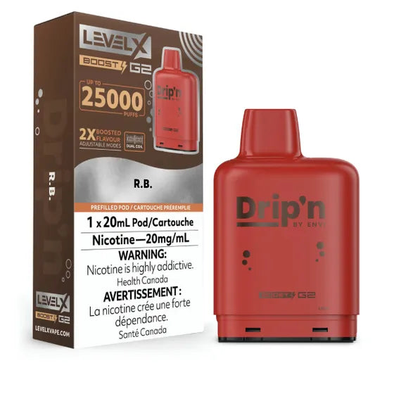 LEVEL X DRIP'N BOOST G2 </BR> R.B.