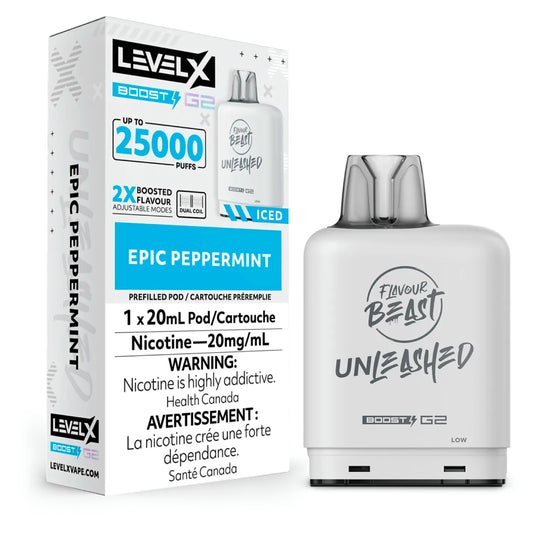 LEVEL X FB BOOST G2 </BR> EPIC PEPPERMINT