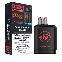 LEVEL X FB BOOST G2 </BR> BLOOD ORANGE ICED