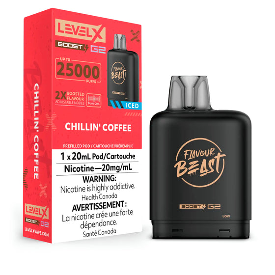 LEVEL X FB BOOST G2 </BR> CHILLIN' COFFEE ICED