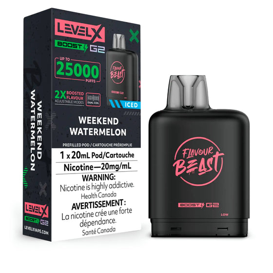 LEVEL X FB BOOST G2 </BR> WATERMELON ICED