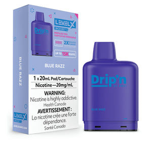 LEVEL X DRIP'N BOOST G2 </BR> BLUE RAZZ