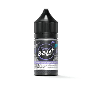 FLAVOUR BEAST SALT </BR> SOUR BLUEBERRY ICED