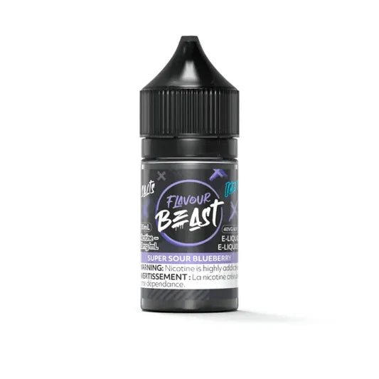 FLAVOUR BEAST SALT </BR> SOUR BLUEBERRY ICED