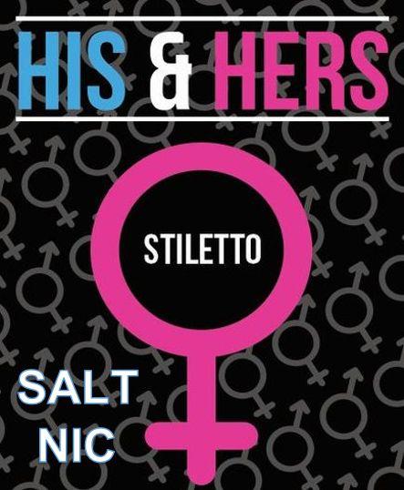 HIS & HERS SALTS </P> STILETTO