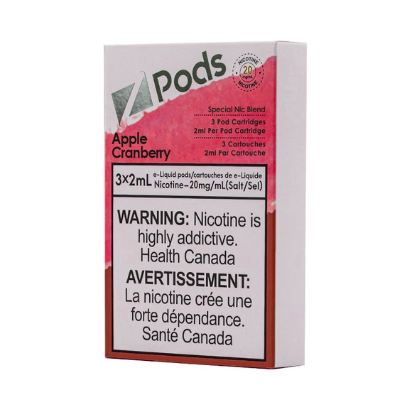 Z PODS </P> APPLE CRANBERRY