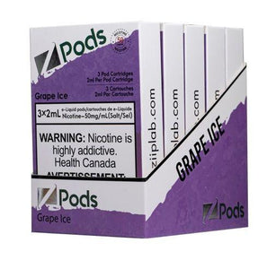 Z PODS </P> ICE GRAPE