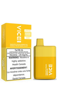 VICE BOX </P> PINEAPPLE PEACH MANGO ICE