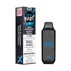 FLAVOUR BEAST FLOW </BR> BOSS BLUEBERRY ICED