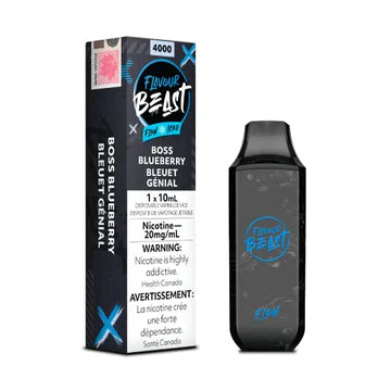 FLAVOUR BEAST FLOW </BR> BOSS BLUEBERRY ICED