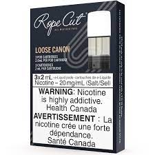 ROPE CUT PODS </P> LOOSE CANNON