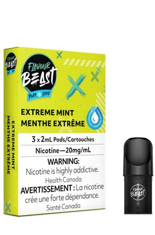 FLAVOUR BEAST PODS </br> EXTREME MINT