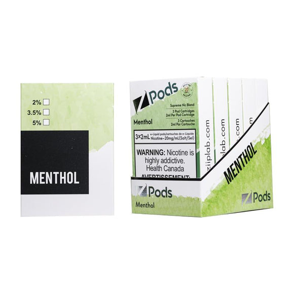 Z PODS </P> MENTHOL