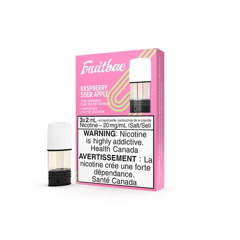 FRUITBAE PODS </BR> RASPBERRY SOUR APPLE